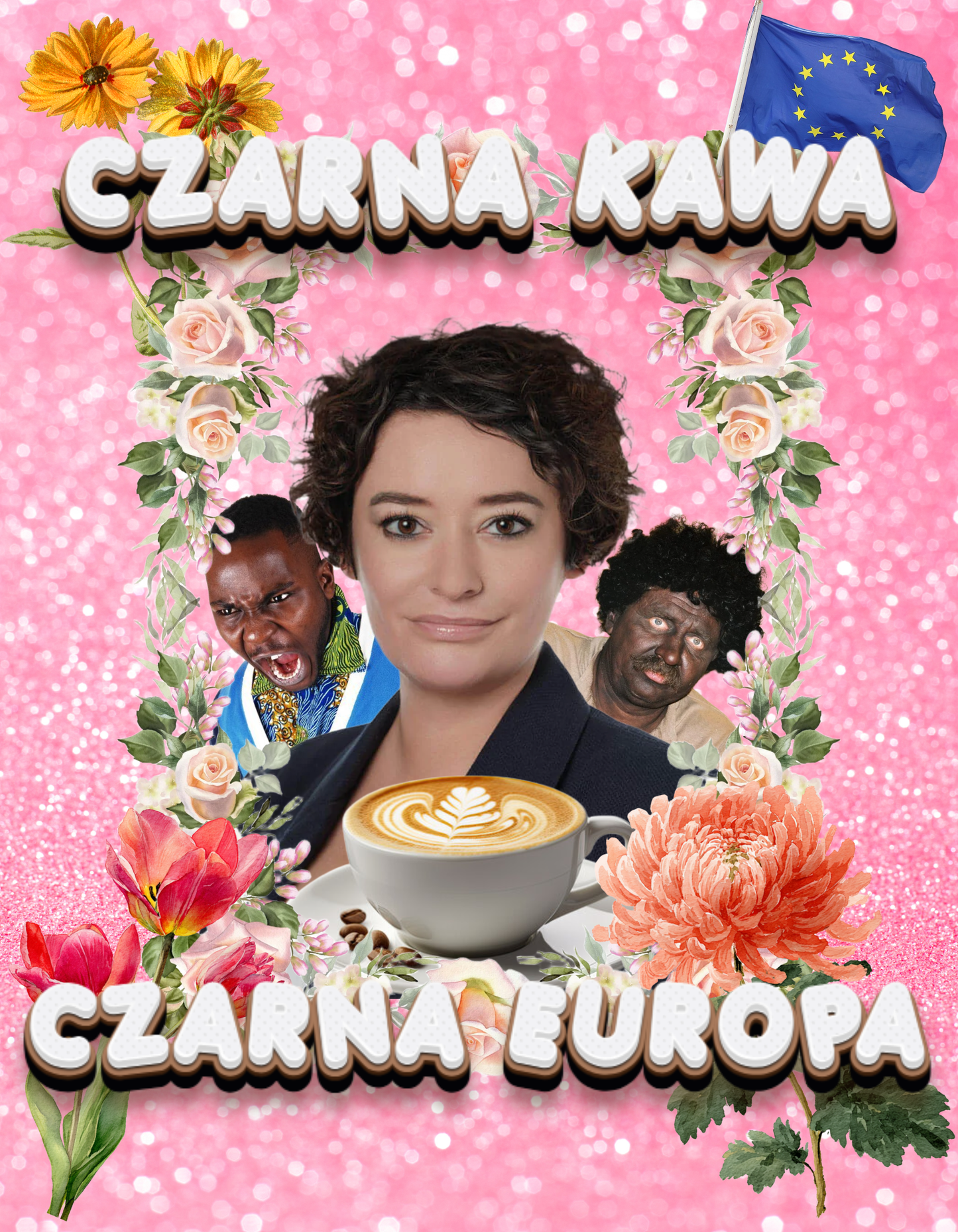Czarna Kawa Czarna Europa Kubek