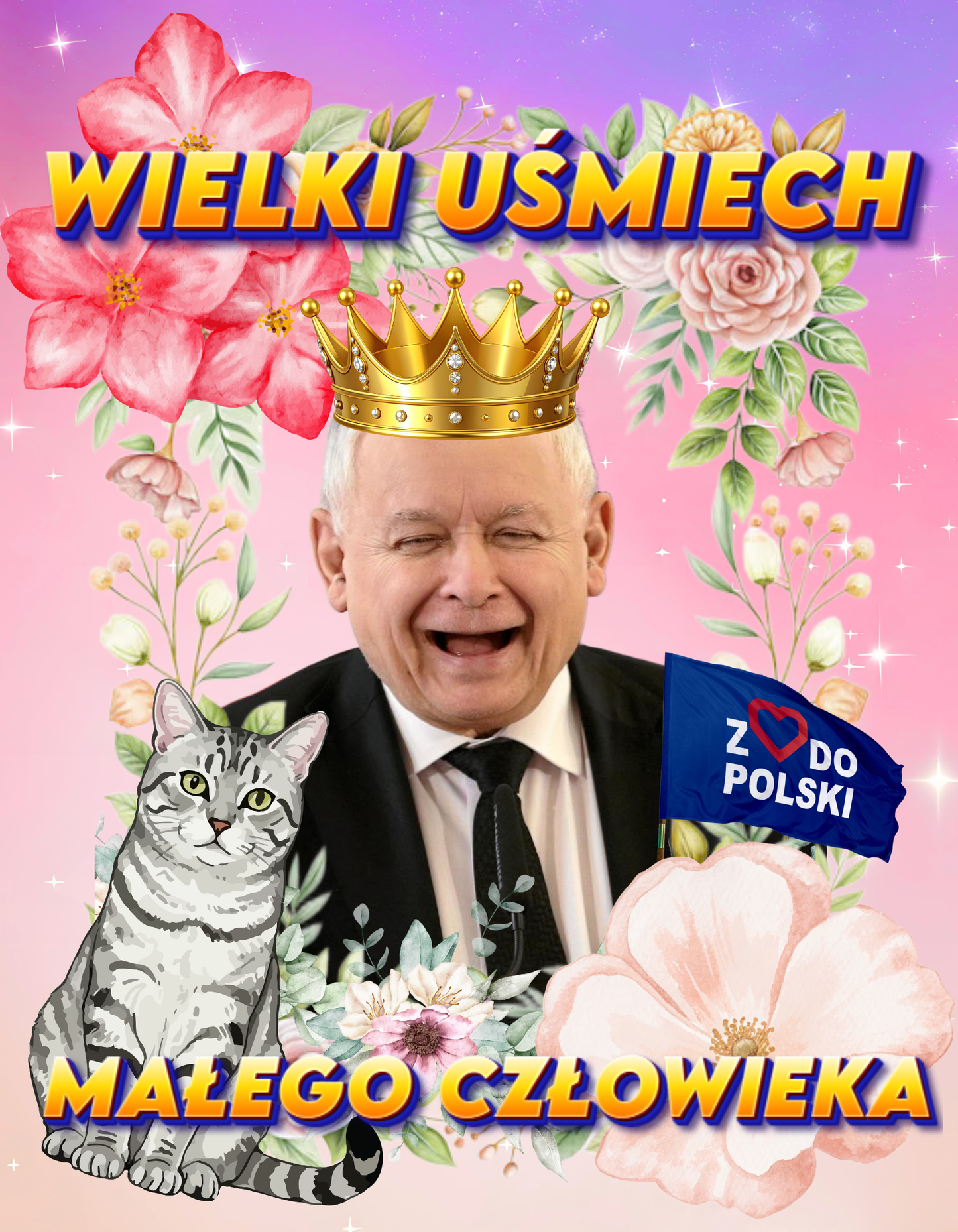 Wielki Uśmiech Małego Człowieka Kubek